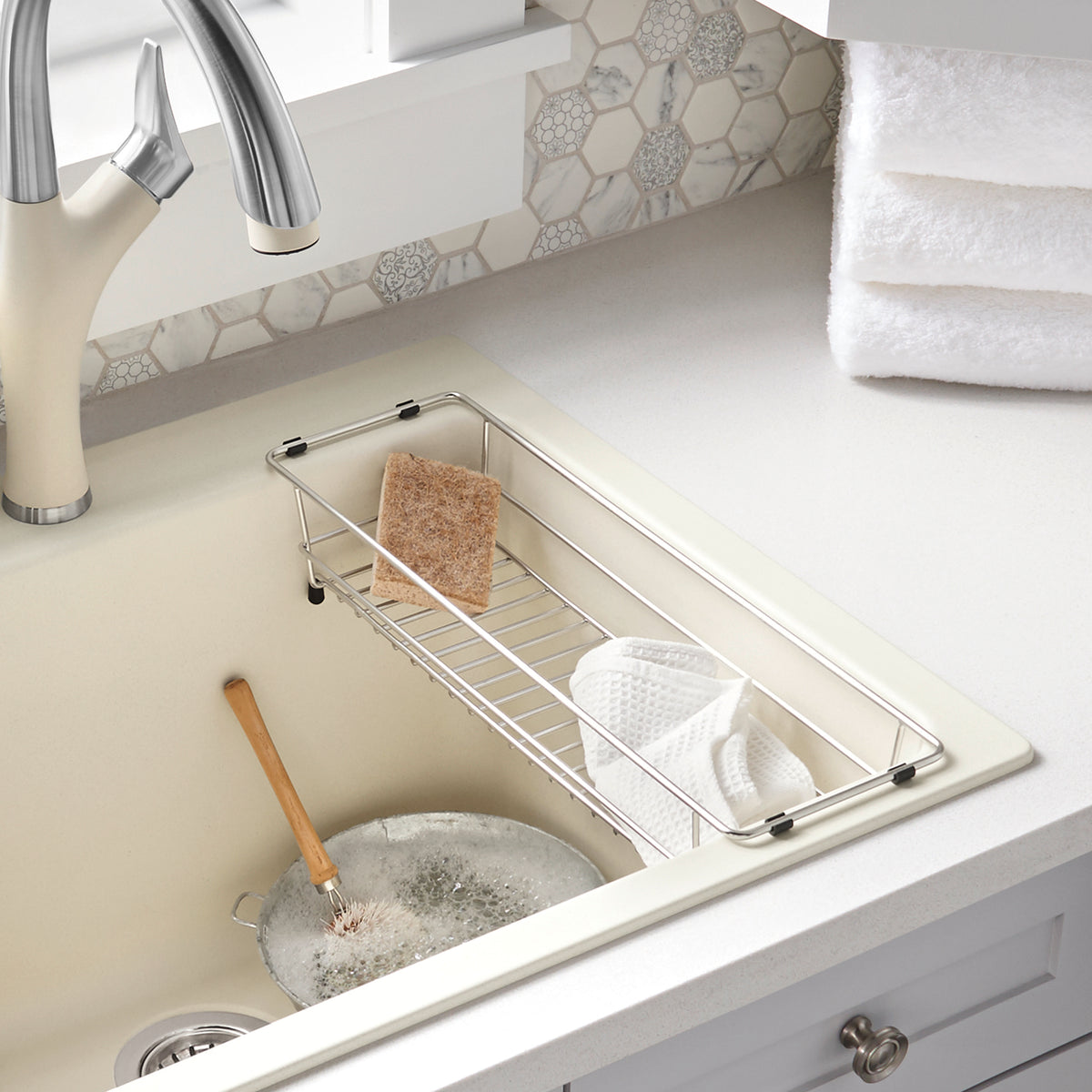 Blanco - 401952 - Stainless Steel Basket (Liven & Quatrus Laundry) - Beauty Shot 3