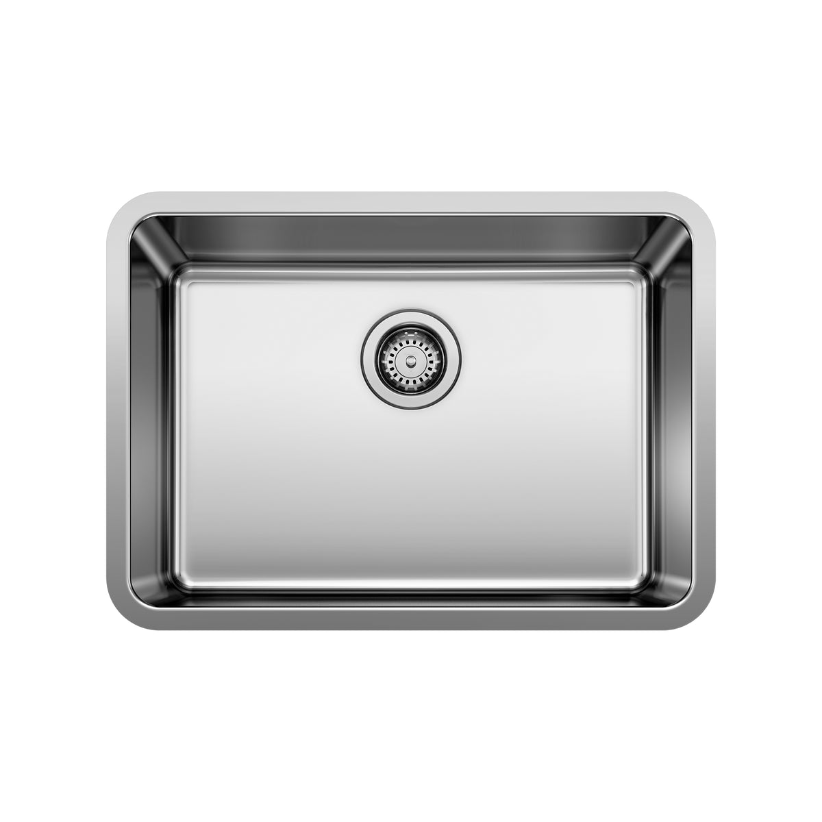 Blanco - 402242 - Formera 25" Single Bowl Undermount Stainless Steel Kitchen Sink - Satin Polish