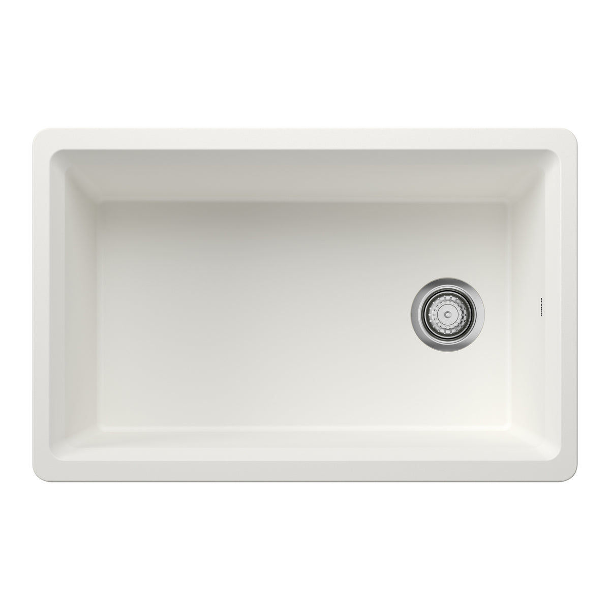Blanco - 403879 - Inteos SILGRANIT 30" Single Bowl Reversible Undermount Workstation Kitchen Sink - White - Beauty Shot 2