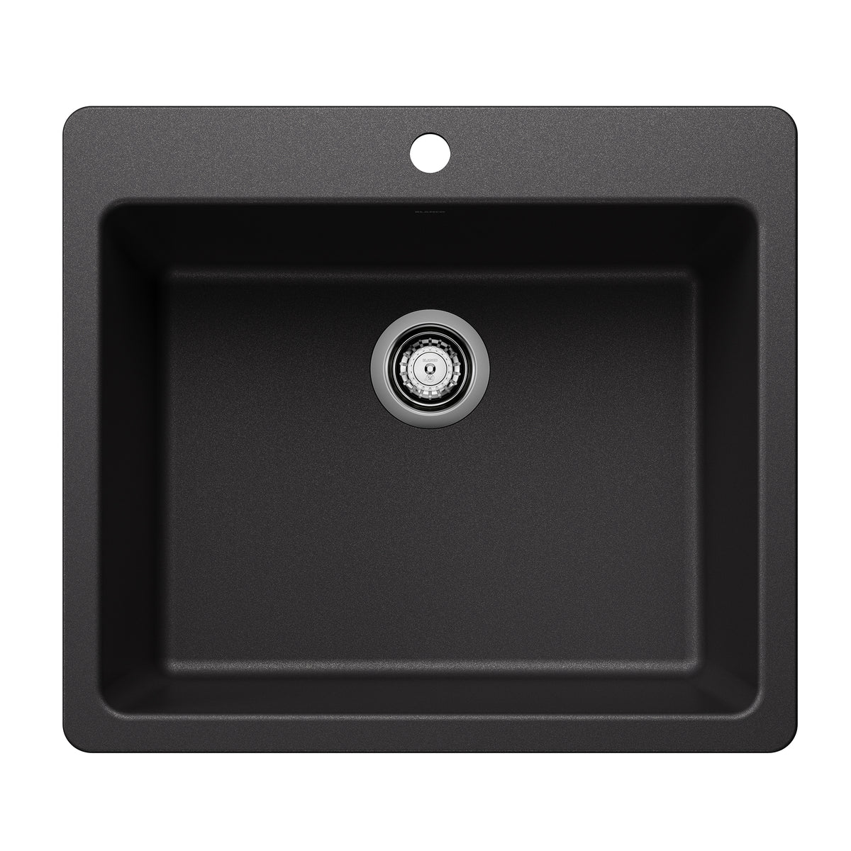 Blanco - 403651 - Liven SILGRANIT 25" Single Bowl Dual Mount Kitchen Sink - Anthracite