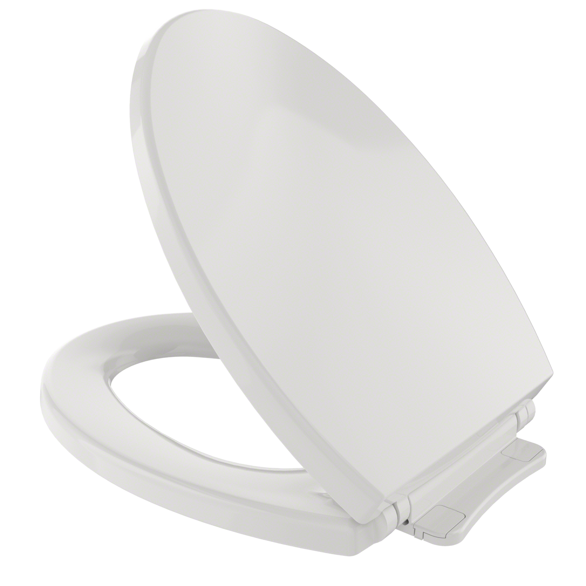 TOTO SoftClose Non Slamming, Slow Close Elongated Toilet Seat and Lid, Colonial White - SS114#11