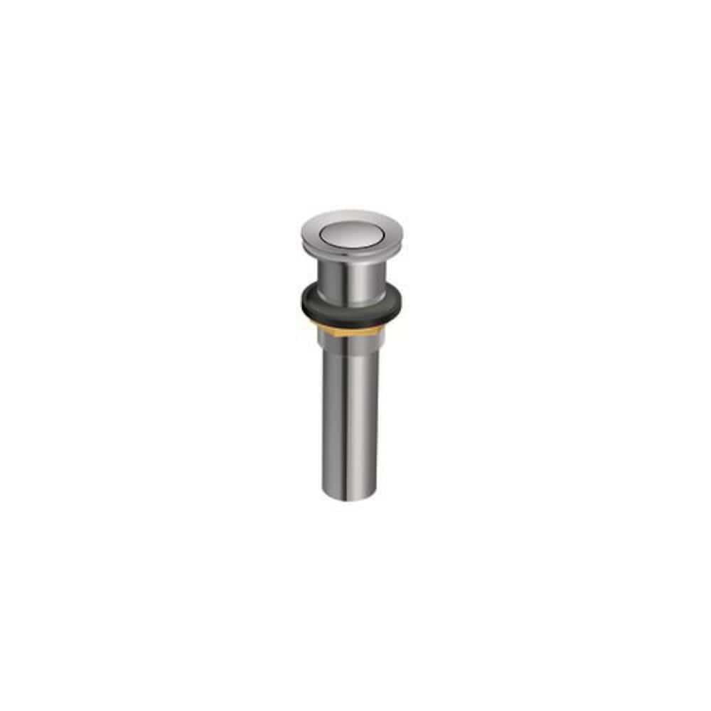 Moen 140780 spring-loaded push-button drain - Chrome