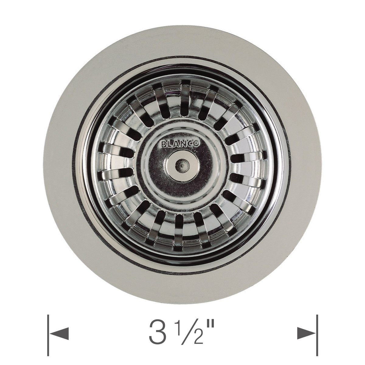 Blanco - 406314 - Standard Basket Strainer - Stainless Steel - Dimension Shot