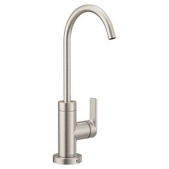 Moen S5550SRS - Spot resist stainless one-handle beverage faucet