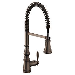 Moen S73104 - one-handle pulldown kitchen faucet - Oil Rubbed Bronze