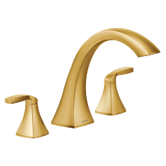 Moen T693 - two-handle roman tub faucet - Brushed Gold