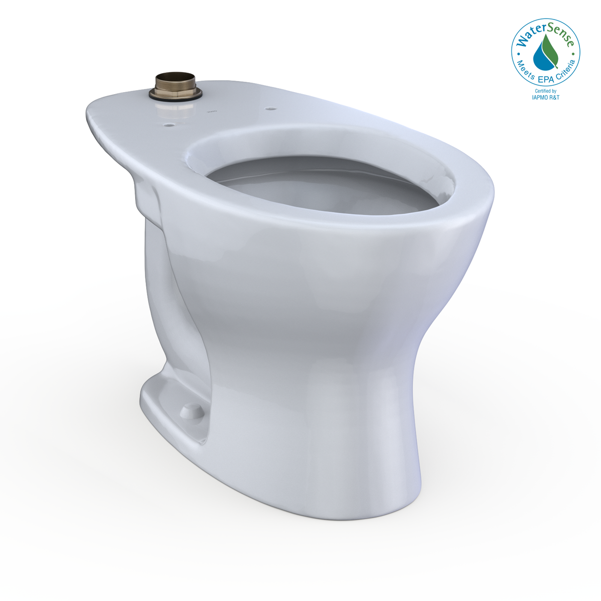 TOTO TORNADO FLUSH Commercial Flushometer Floor-Mounted Toilet with CEFIONTECT, Elongated,  Cotton White - CT725CUG#01
