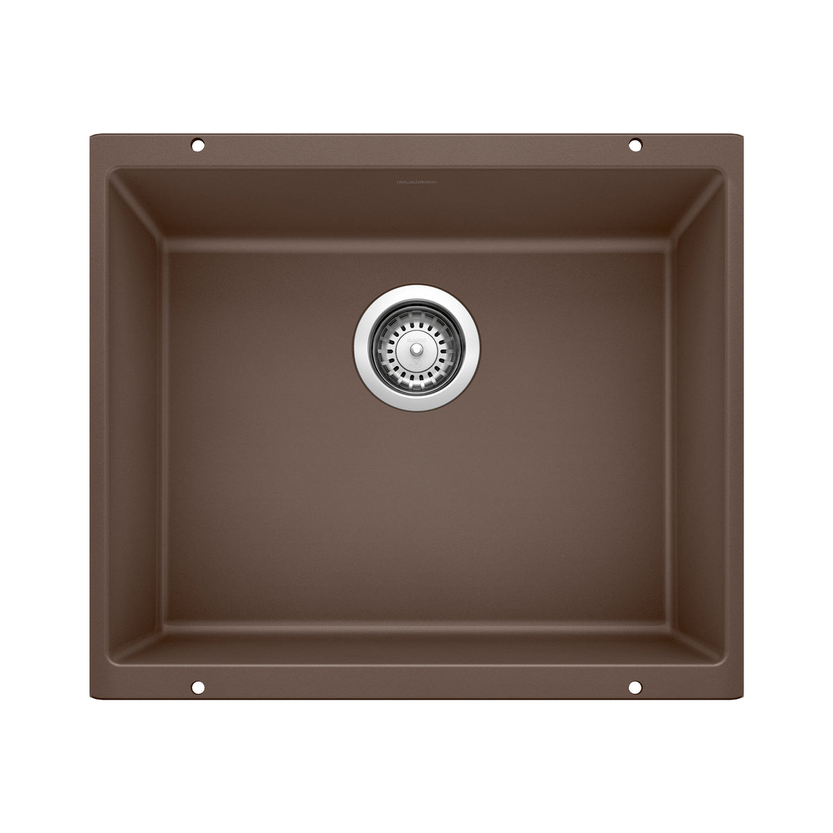 Blanco - 400880 - Precis SILGRANIT 21" Single Bowl Undermount Kitchen Sink - Café