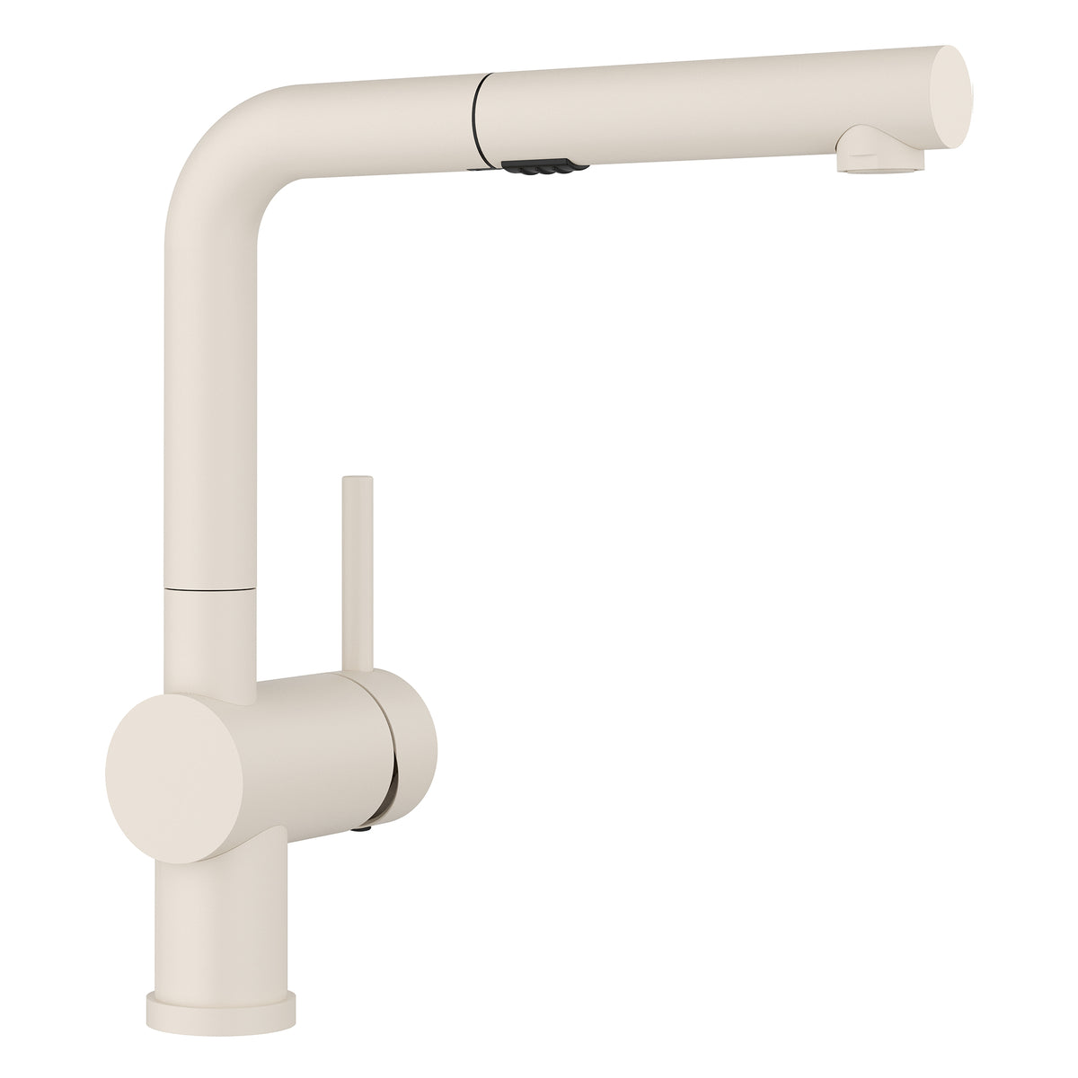 Blanco - 526963 - Linus Low Arc Pull-Out Dual-Spray Kitchen Faucet - Soft White