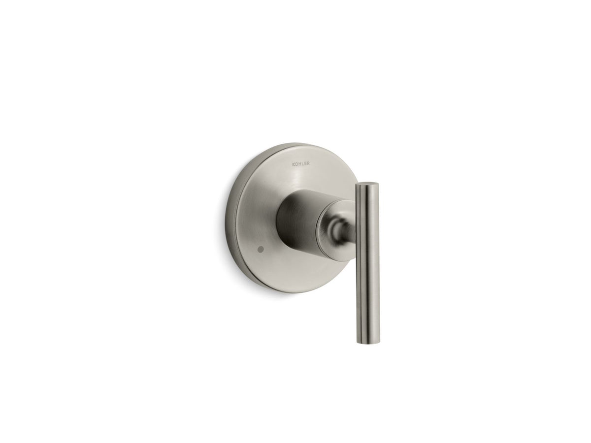 Kohler T14491-4-BN Purist MasterShower transfer valve trim with lever handle