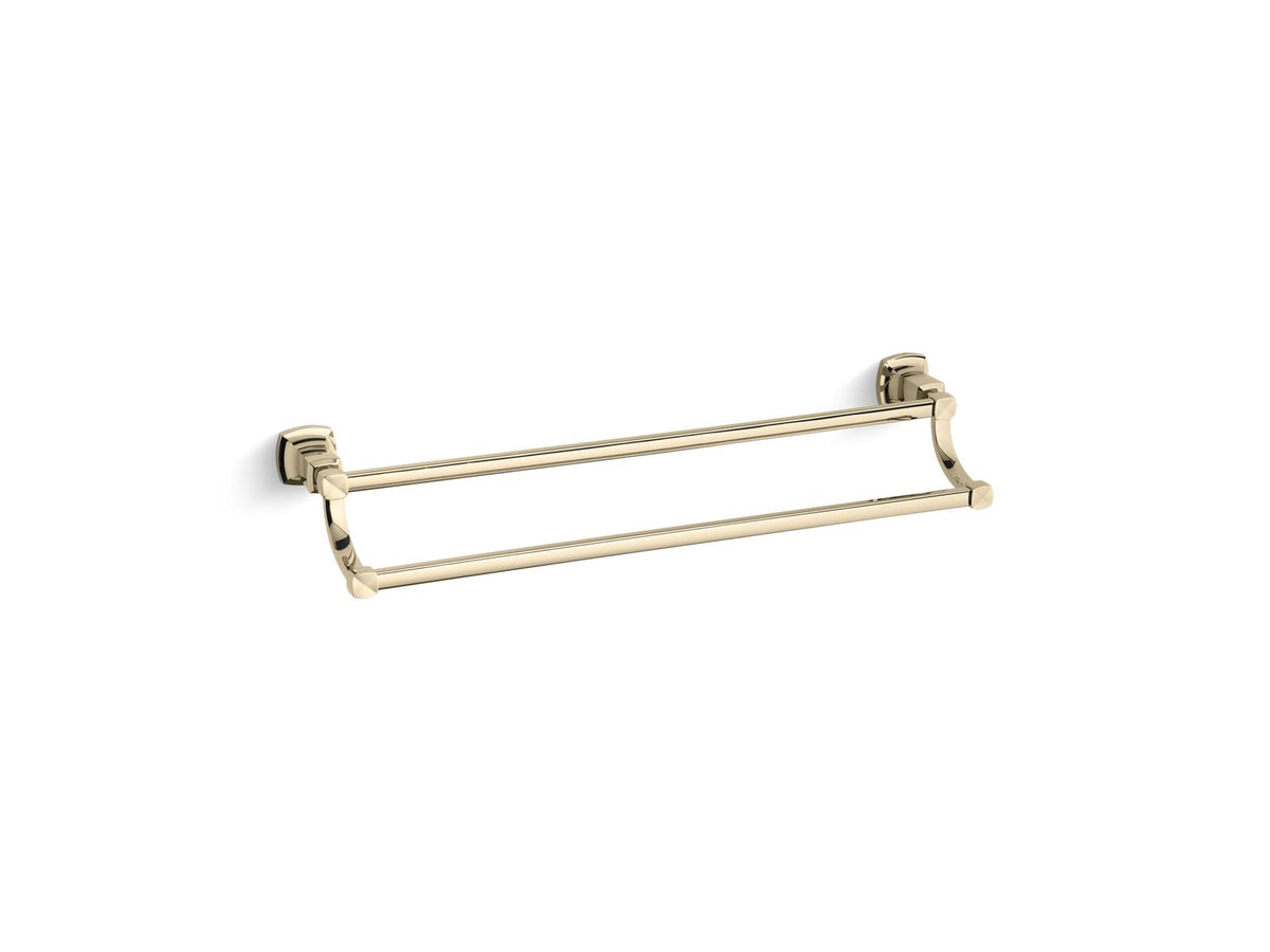 Margaux 24" double towel bar