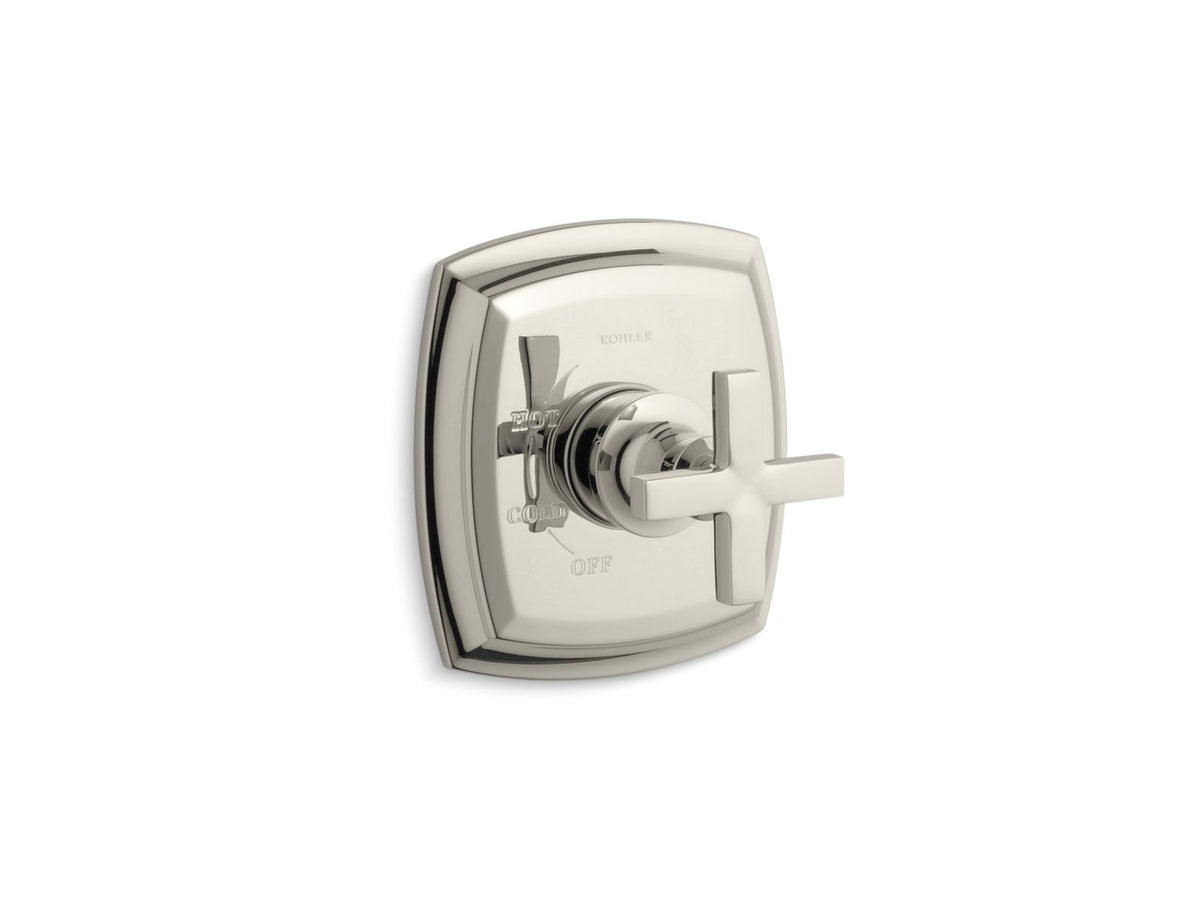 Margaux Rite-Temp valve trim with cross handle