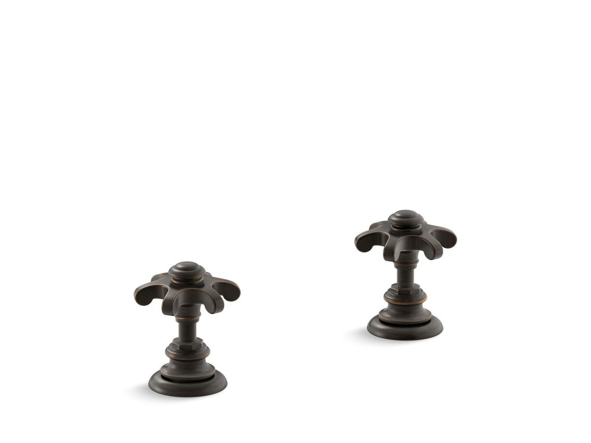 Artifacts Prong bathroom sink faucet handles