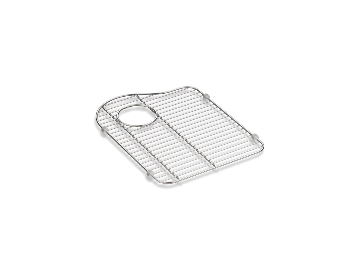 Kohler 5133-ST Hartland Stainless steel sink rack, 13-1/8" x 16-7/8", for left-hand bowl