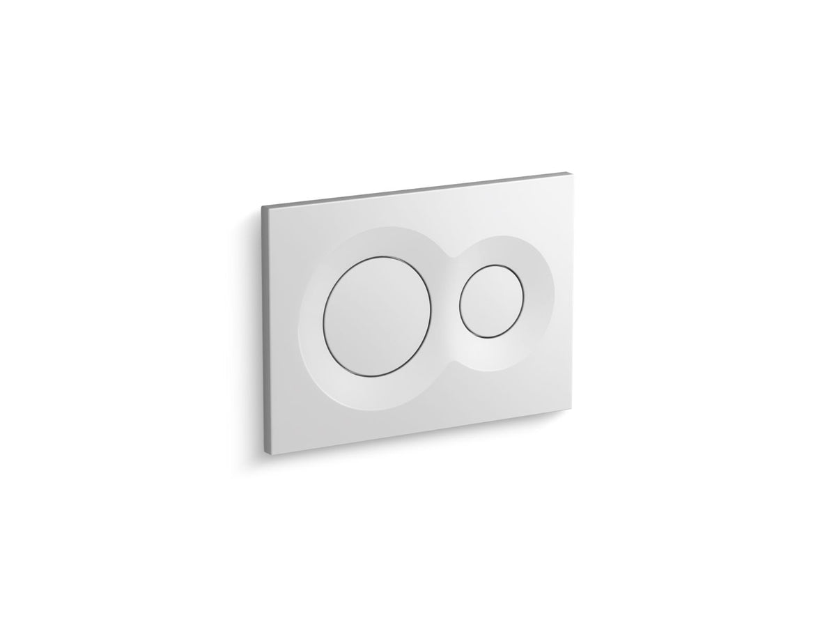 Kohler 75890-0 Lynk Flush actuator plate for 2"x 4" in-wall tank and carrier system