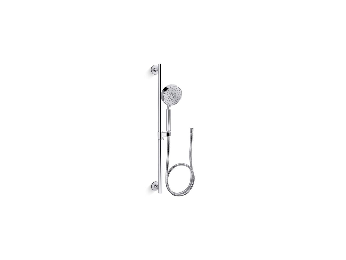 Kohler 22178-G-CP Purist 30" four-function handshower kit, 1.75 gpm